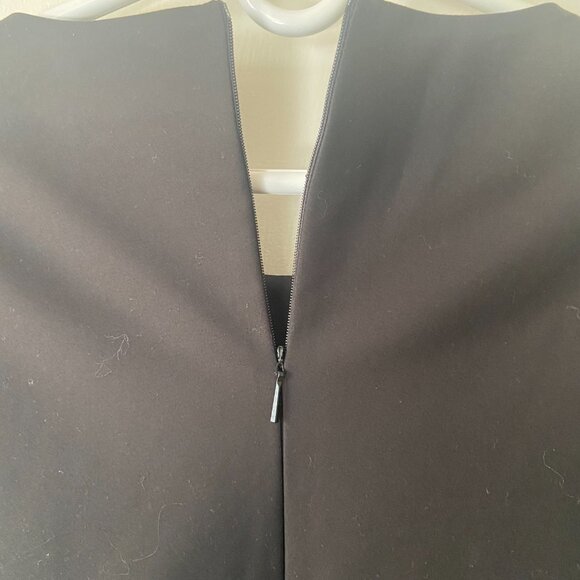 Mango - Belted Black Knee length dress - Size 12 - Picture 8 of 10